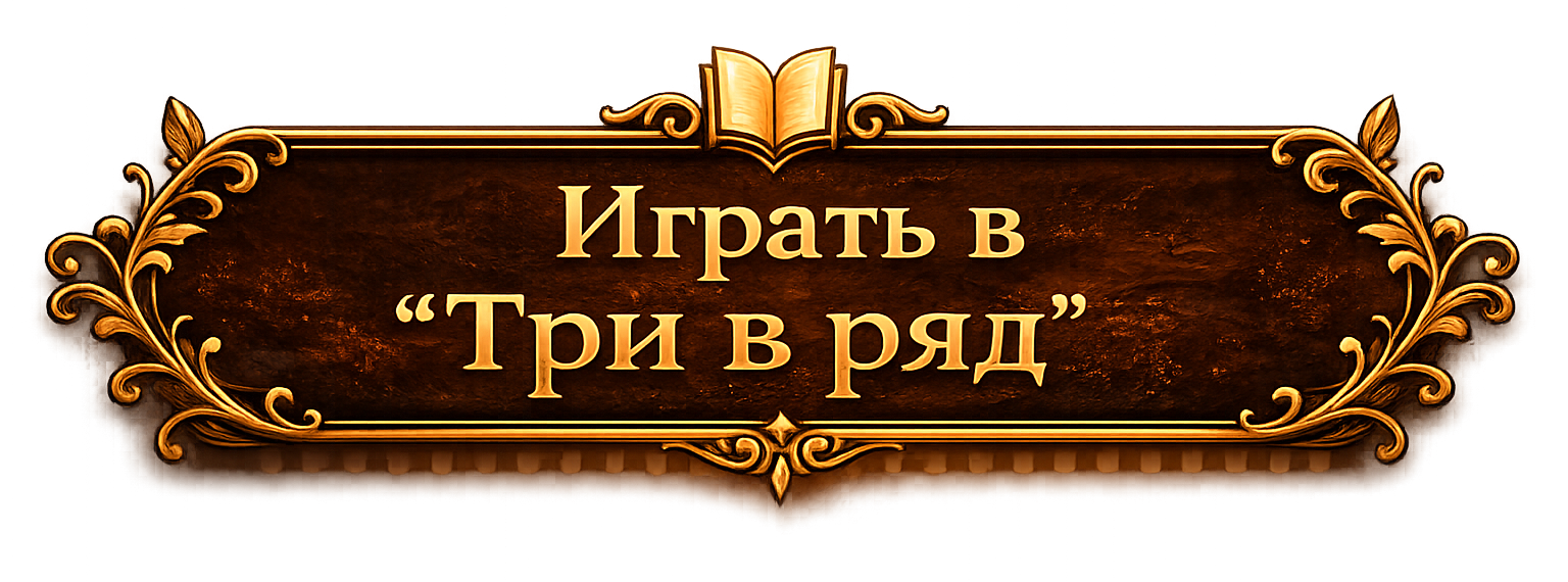 Играть в 3 в ряд